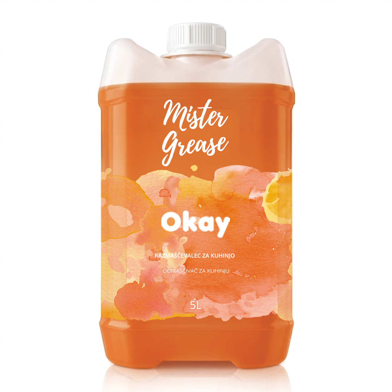 Mister Grease REFILL 5 l Okay odmašćivač za kuhinju Mister Grease - refill 5 l - Slika 1