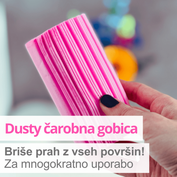 Okay Dusty spužvica za brisanje prašine - roza - Slika 2