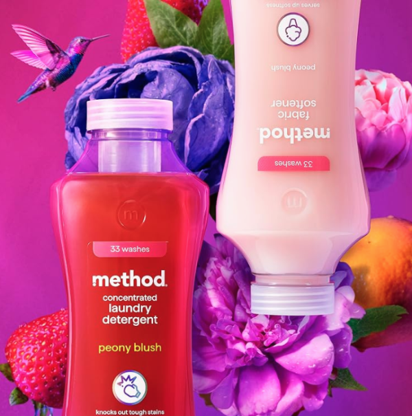 Method omekšivač za rublje Peony Blush za 33 pranja - OŠTEĆENO - Slika 3
