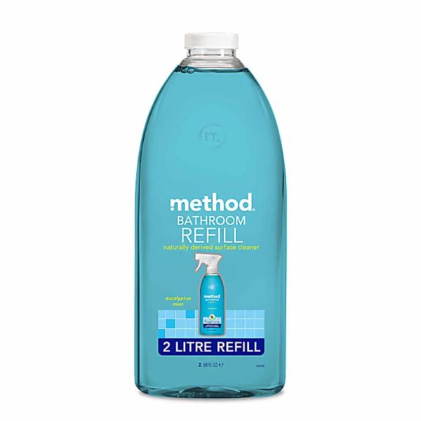 Method sredstvo za čišćenje kupaonice eukaliptus i menta - super pack - Slika 3